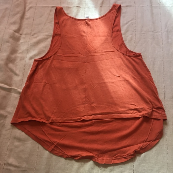RVCA Orange Racer Back Tank - Picture 5 of 5